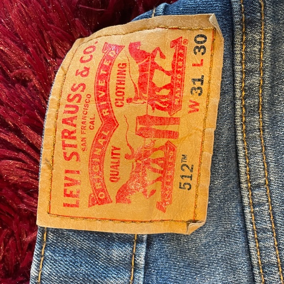 512 JEANS: MEN'S SLIM TAPER JEANS 31x30 blue - Picture 3 of 3